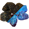 Blue Amber, Rough 24 PPP